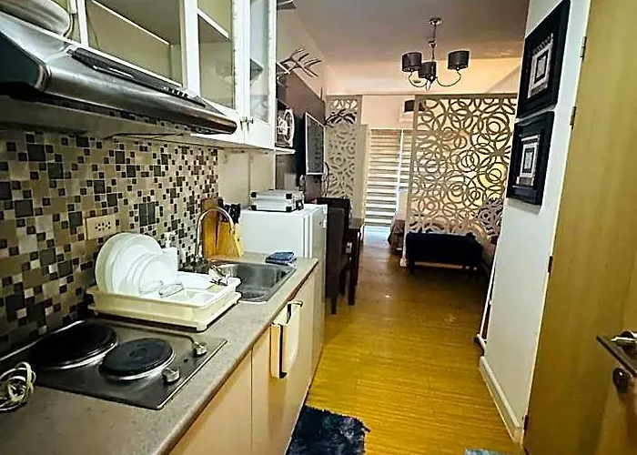 Near Mc Kinley Bgc 1 Bedroom With Balcony Neflix Manille
